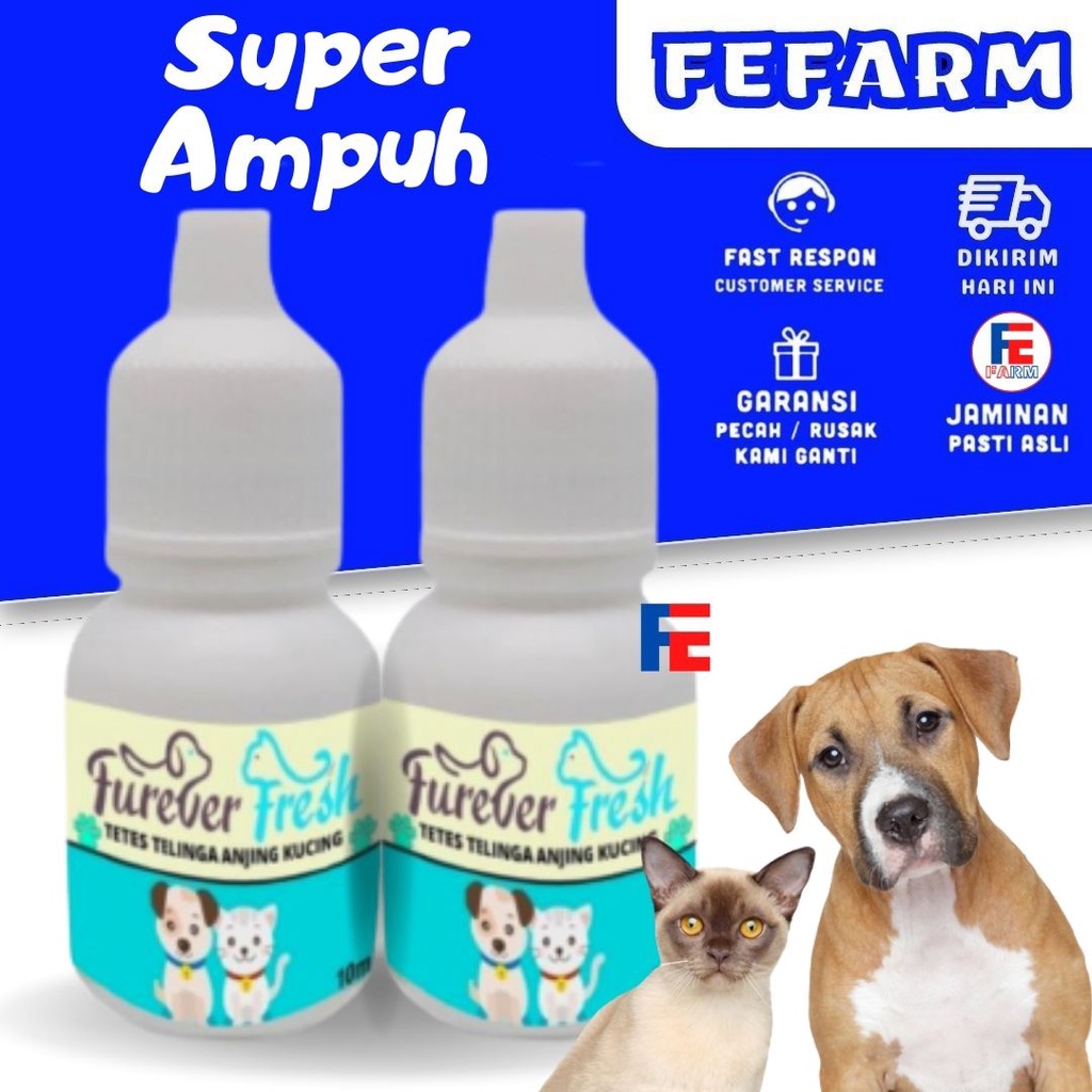 Jual Obat Tetes Earmites Kutu Dan Infeksi Telinga Hewan Kucing Anjing