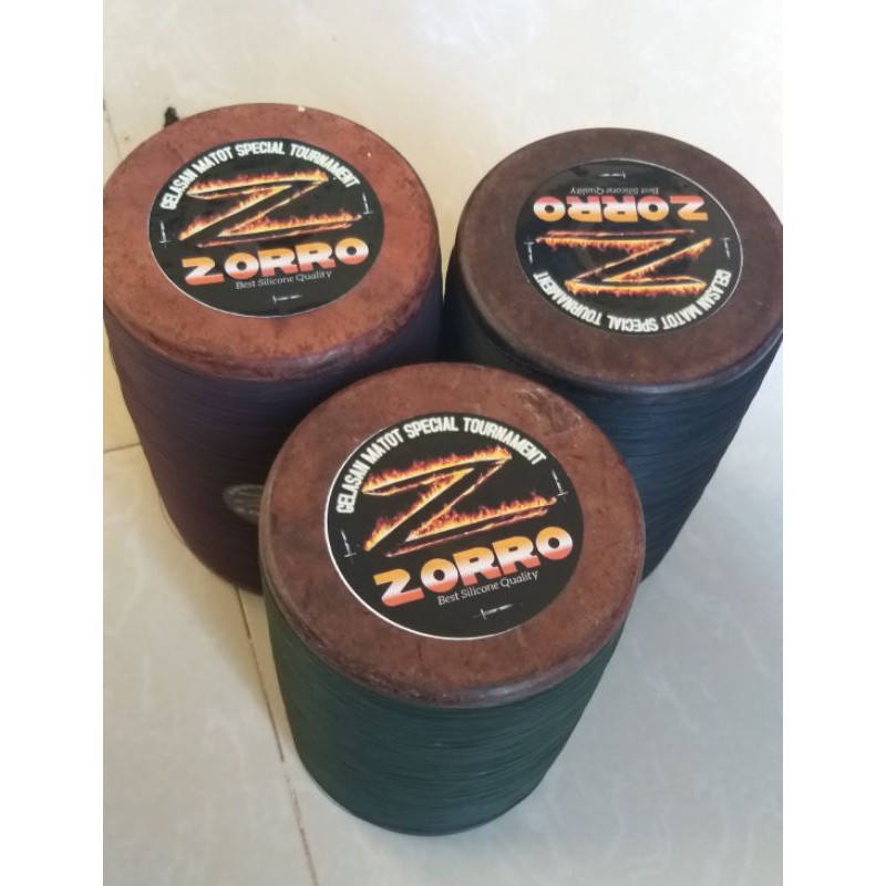 Jual Gelasan Senar Mati Zorro Size 020 Klos Kayu 6000 Yard Shopee Indonesia 6139