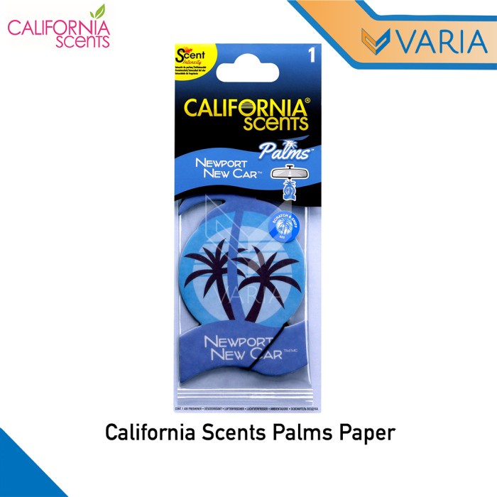 Jual California Scents Palms Paper Parfum Pewangi Mobil Ruangan Gantung ...