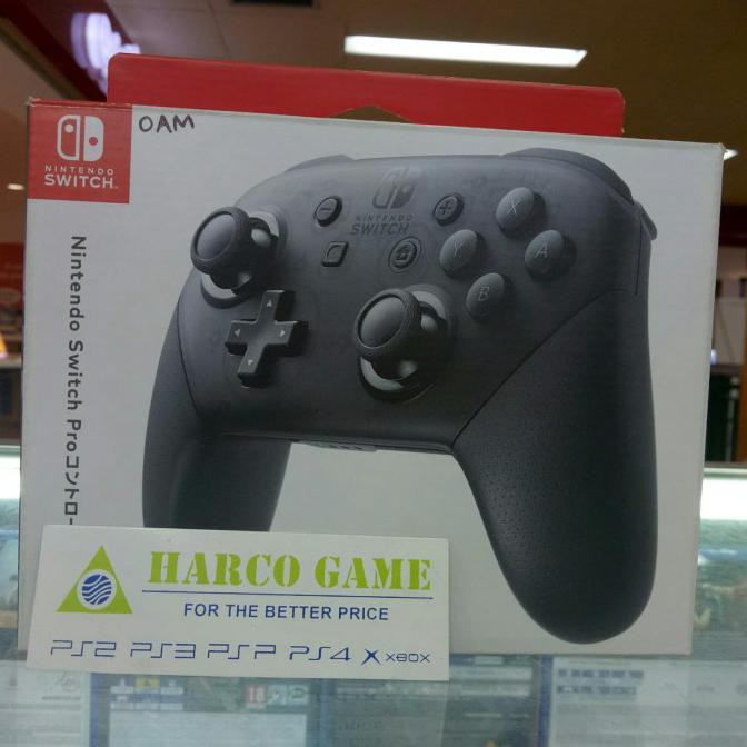 Jual NINTENDO SWITCH PRO CONTROLLER ORIGINAL | Shopee Indonesia