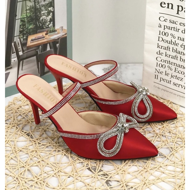 Jual heels 21917 sepatu sendal wanita import Shopee Indonesia