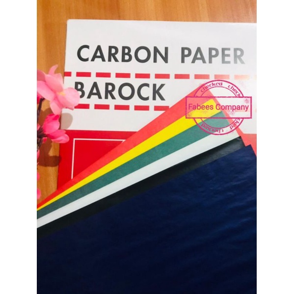 Jual Kertas Karbon Pola Jahit Per Lembar Carbon Paper Karbon Jahit Kertas Karbon Shopee 