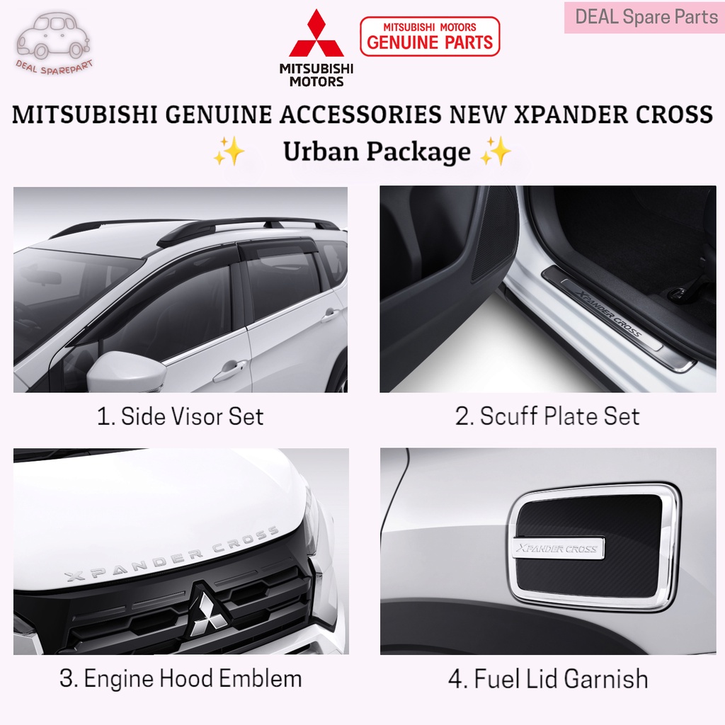 Jual Paket Urban Aksesoris Original Mitsubishi New Xpander Cross Urban Package Shopee Indonesia