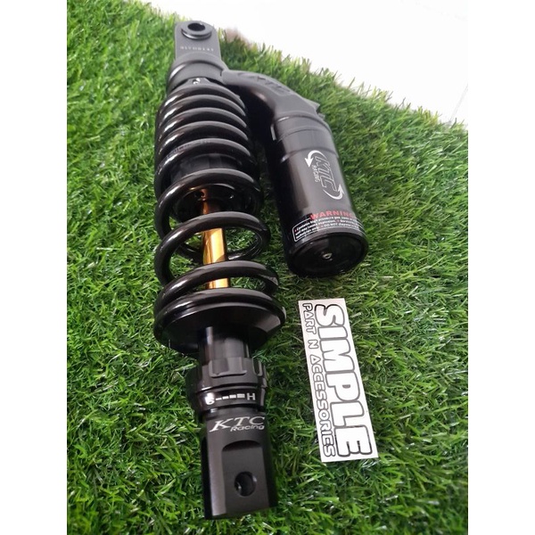 Jual shock ktc evo black as gold ukuran 330 original | Shopee Indonesia