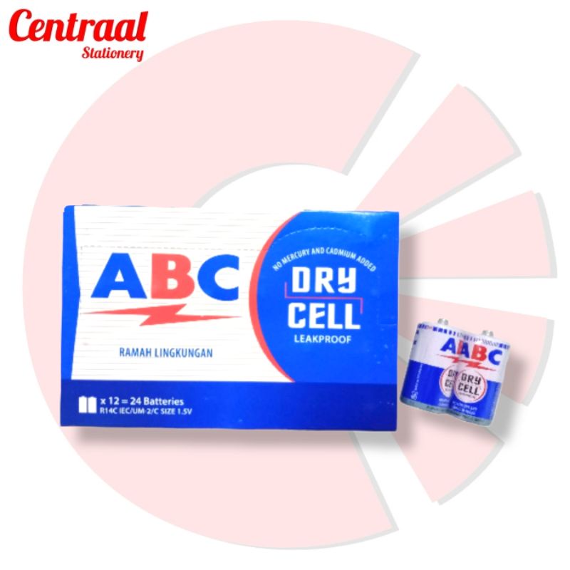 Jual Baterai ABC Tanggung R14 | Shopee Indonesia