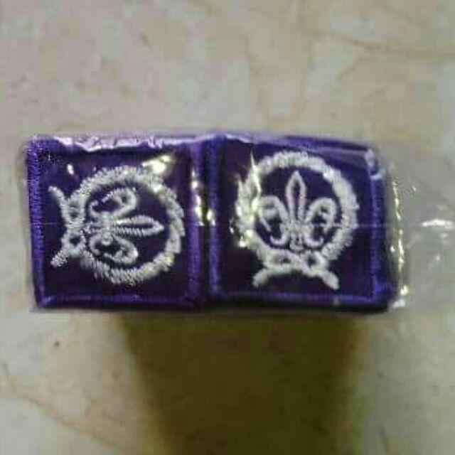 Jual Badge Wosm Putra Putri Emblem Patch Bordir Logo Pandu Dunia Dan