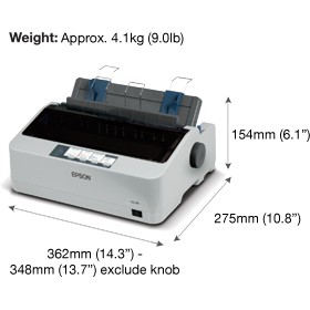EPSON LQ 310 Dot Matrix 24 Pin (3)