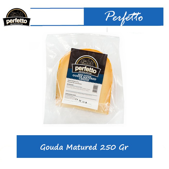 Jual Perfetto Gouda Matured Cheese 250 Gr / Keju Gouda | Shopee Indonesia