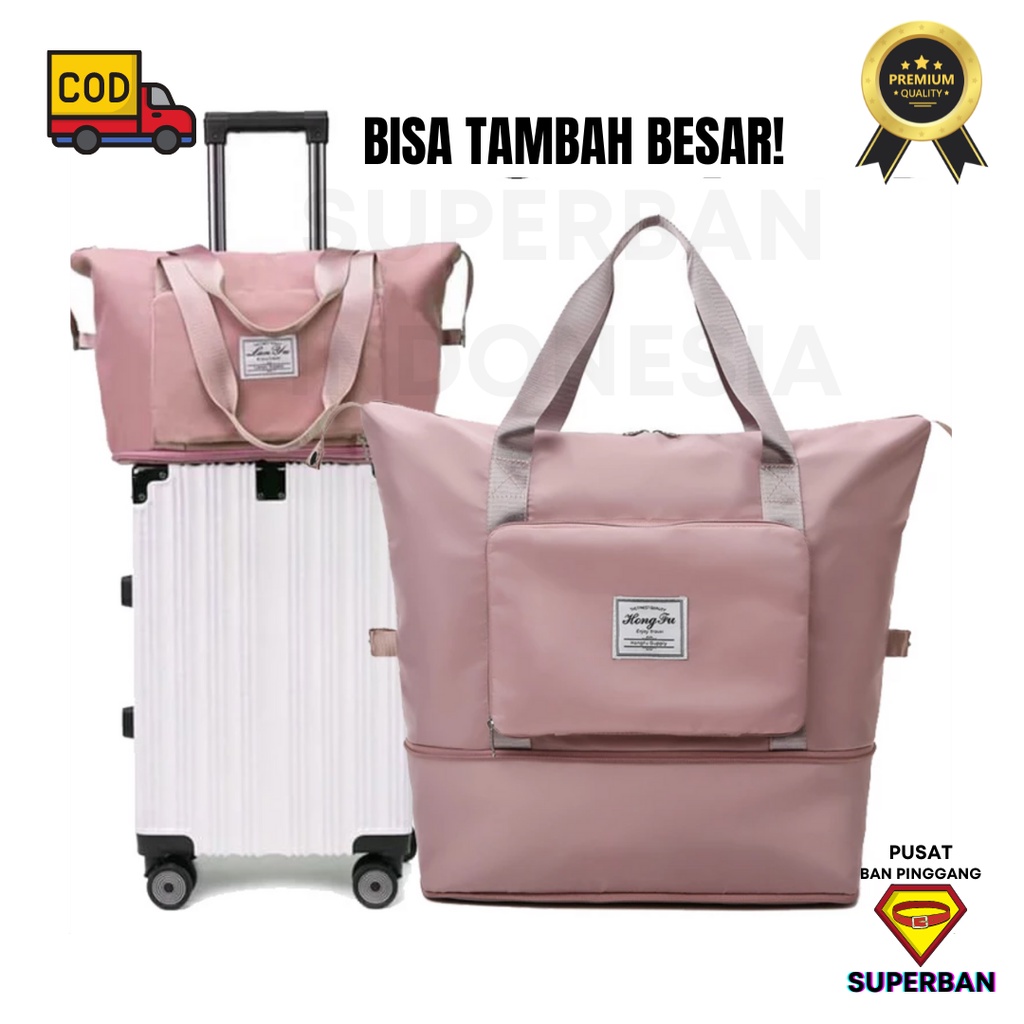 Jual TAS TRAVEL BISA DILIPAT DAN DIPERBESAR MUAT BANYAK DUFFEL ...