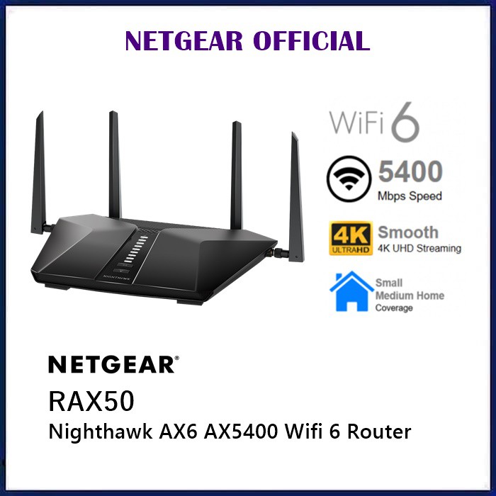 Jual Netgear Rax Ax Nighthawk Wifi Router Ax Rax Ax Shopee Indonesia