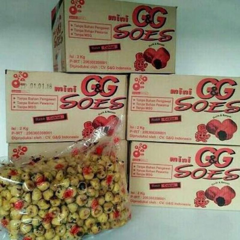 Jual Soes Gg Coklat 2kg Shopee Indonesia