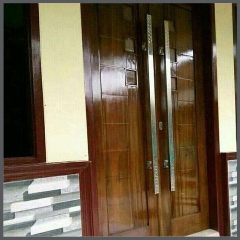 Jual Handle pintu rumah gagang pintu rumah stainlis minimalis kotak