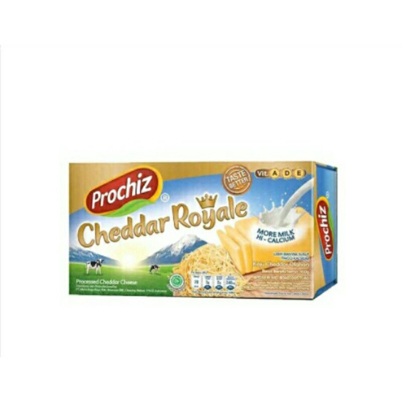 Jual KEJU PROCHIZ CHEDDAR ROYALE/KEJU CHEDDAR OLAHAN 160G/PROCHIZ GOLD ...