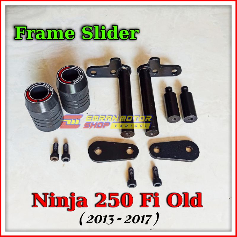 Jual Frame Slider Ninja 250 fi old lama (20132017) jalu pelindung body