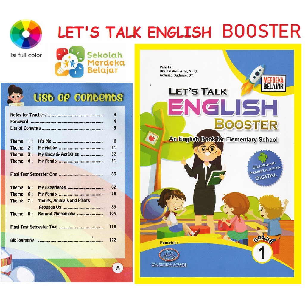 Jual Buku Bahasa Inggris Sd Kelas 1 Let S Talk Booster Kelas 1 Penerbit