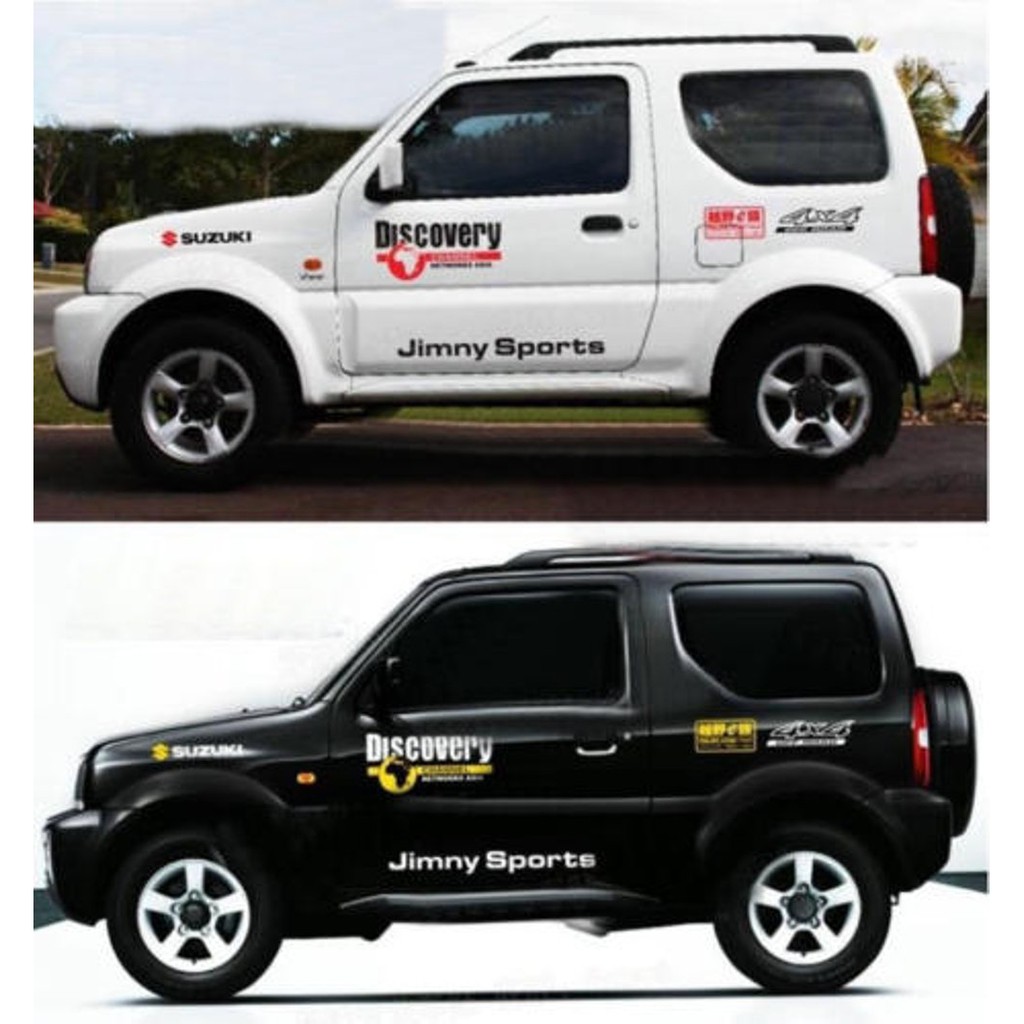 Jual TERMURAH sticker stiker jimny sports sticker mobil jimny sticker