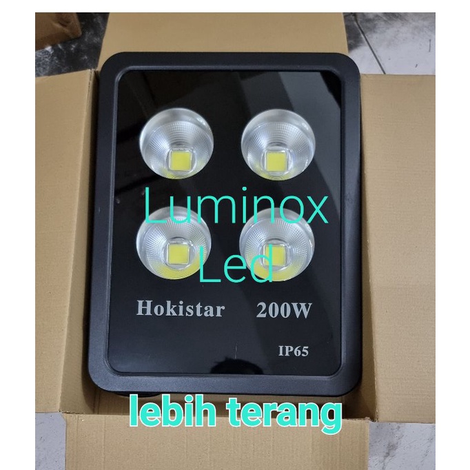 Jual Sorot Hokistar 4mata 200w 200watt Tembak Led Cob 200w 200 Watt