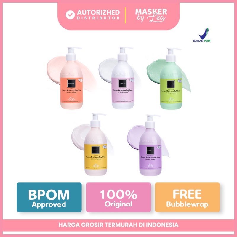 Jual 𝐑𝐀𝐃𝐘𝐒𝐀 𝐓𝐆𝐑 SCARLETT Fragrance Hand Body Lotion Whitening Cream