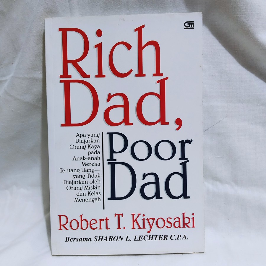 Jual Rich Dad Poor Dad Robert Kiyosaki Dan Sharon Lechter Buku Bekas