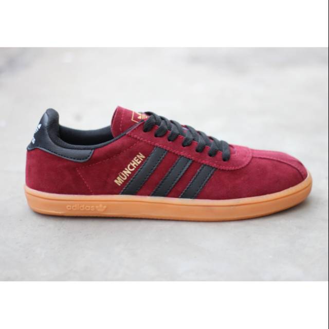 Adidas on sale munchen maroon