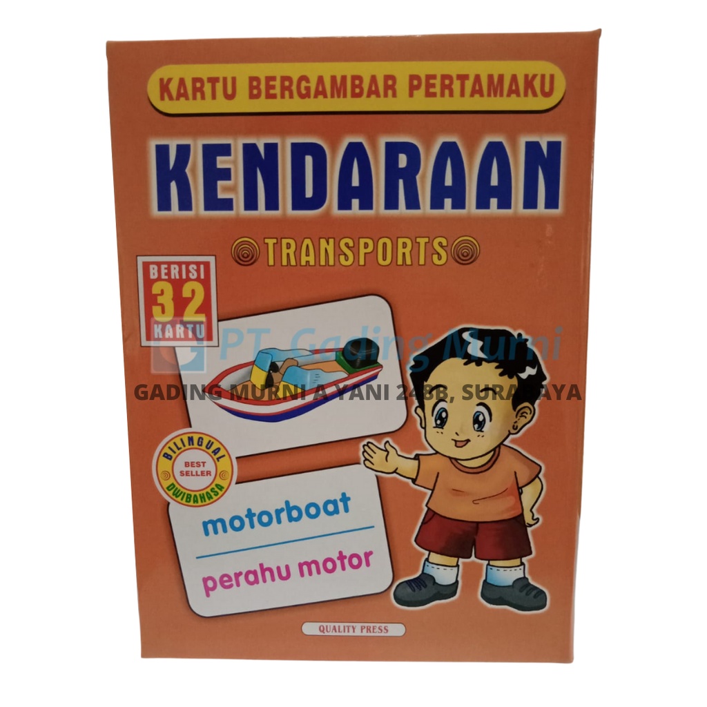 Jual MY FIRST FLASH CARDS TRANSPORTS / KARTU BERGAMBAR TRANSPORTASI ...