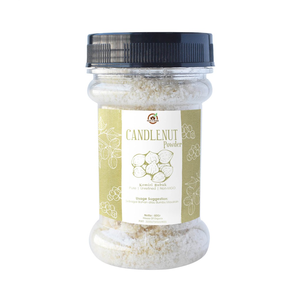 Jual House Of Organix Candlenut Powder ( Kemiri Bubuk ) 60 Gr | Shopee ...