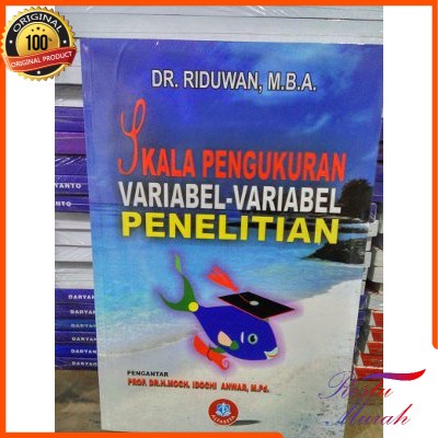 Jual Skala Pengukuran Variabel Variabel Penelitian | Shopee Indonesia
