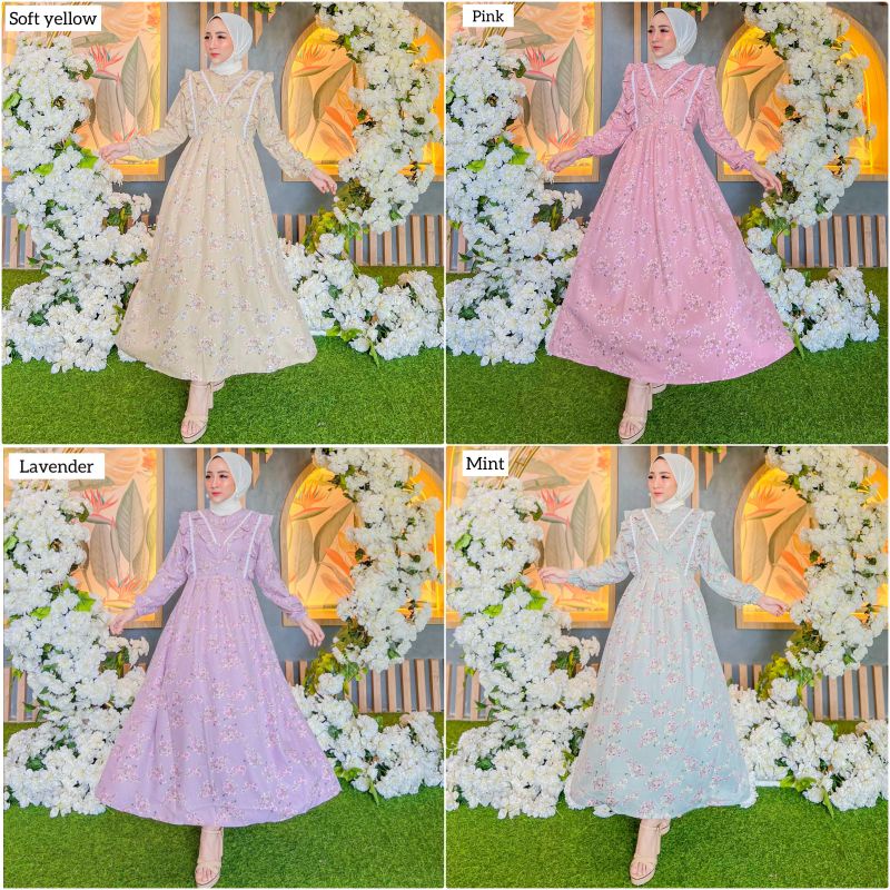 Jual DEBORA BUNGA DRESS ORY BY NAGISSHOP | Shopee Indonesia