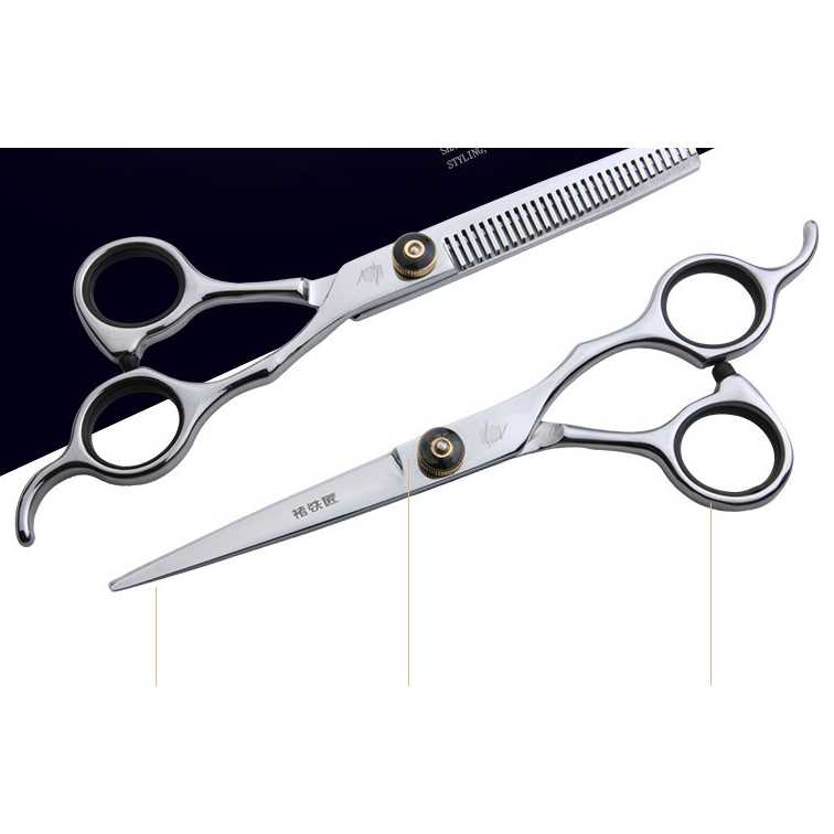 Jual Set Gunting Rambut Sasak And Flat Hairdressing Scissors Xk10 Shopee Indonesia 