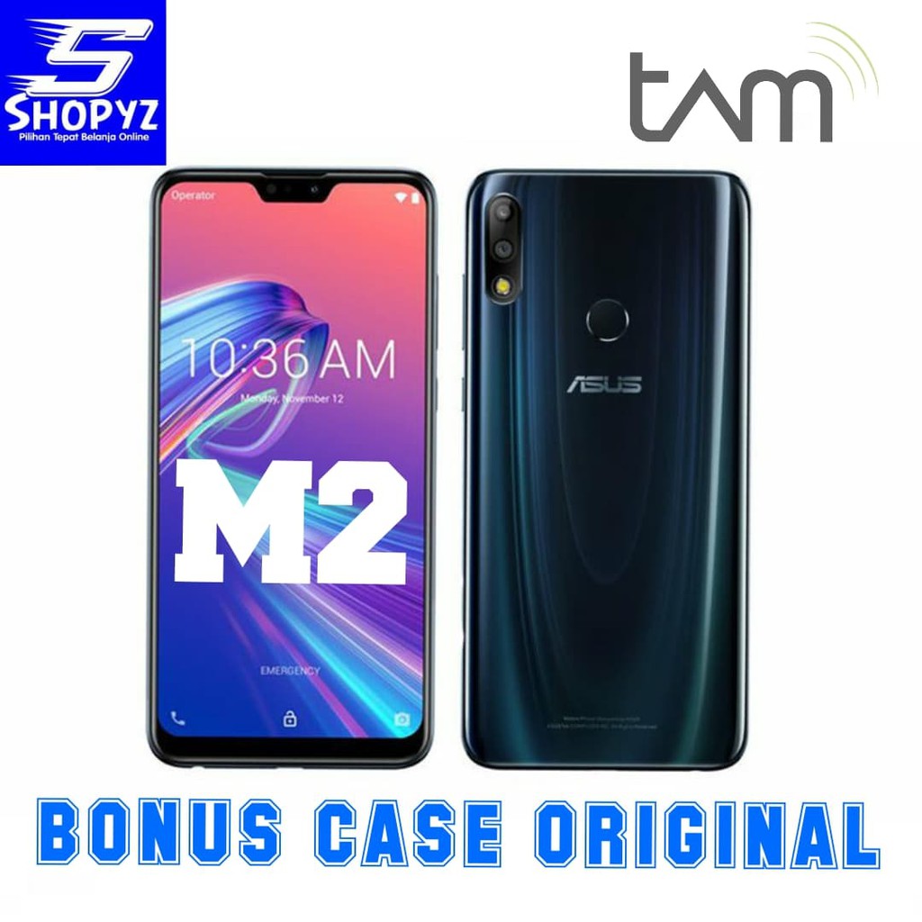 Jual [NEW] ASUS ZENFONE MAX PRO M2 - 6GB - 64GB - GARANSI RESMI TAM - MIDNIGHT  BLUE | Shopee Indonesia