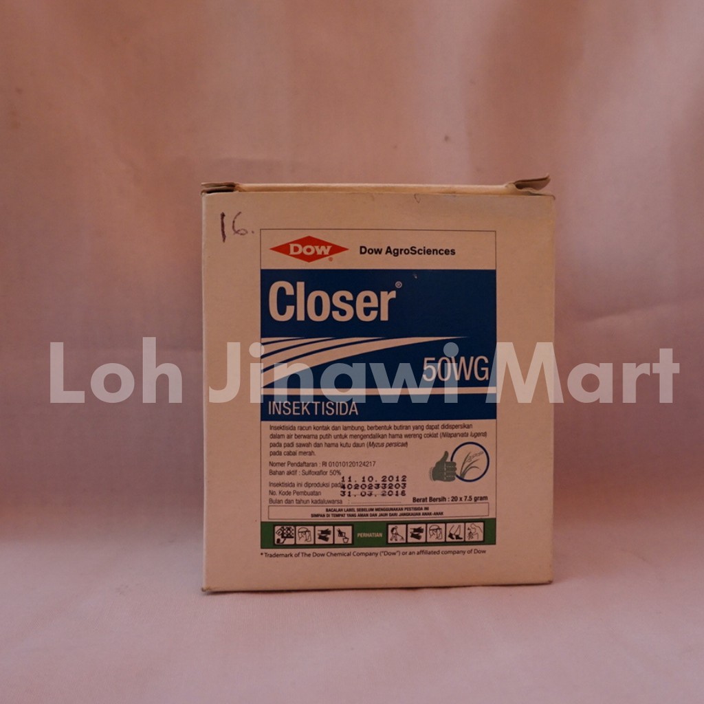 Jual Insektisida Closer 50WG 7,5 gram | Shopee Indonesia