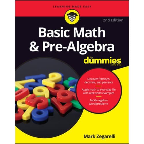 Jual Basic Math and PreAlgebra for Dummies ( BUKU CETAK ) Shopee