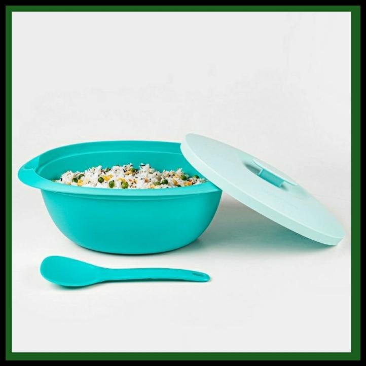 Jual Blossom Rice Server With Spoon Tupperware Shopee Indonesia