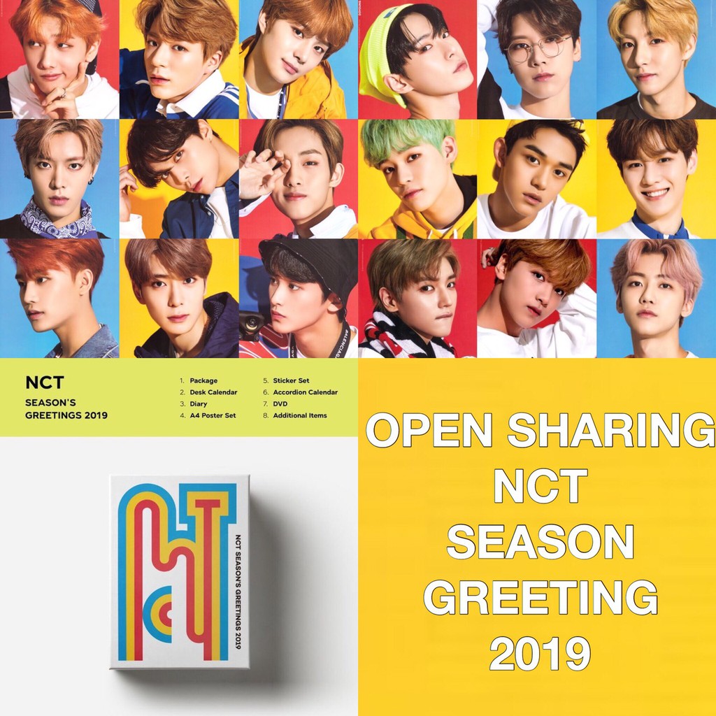 NCT Season's hotsell Greetings 2019