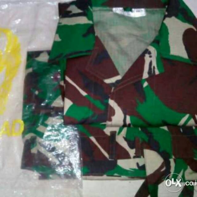 Jual Baju Loreng Jatah Tni Seragam Loreng Asli Pembagian Tni Baju Pdl