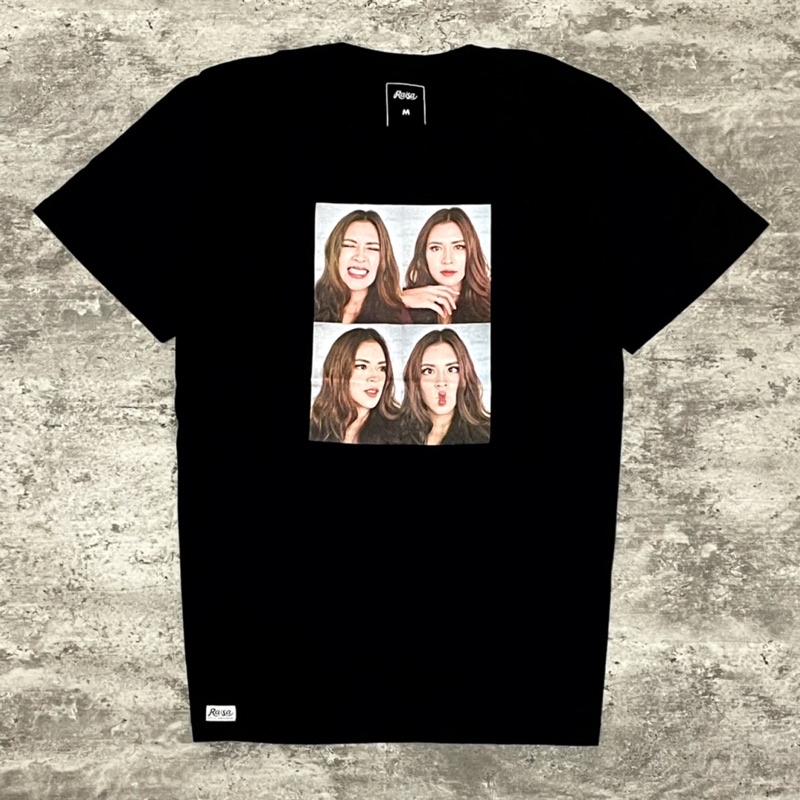 Jual Raisa - Kolase Tshirt - Black | Original Merchandise | Shopee ...
