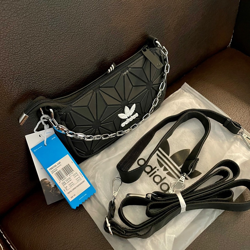 Jual TAS SLINGBAG ADIDAS CHAIN ORIGINAL BLACK | Shopee Indonesia
