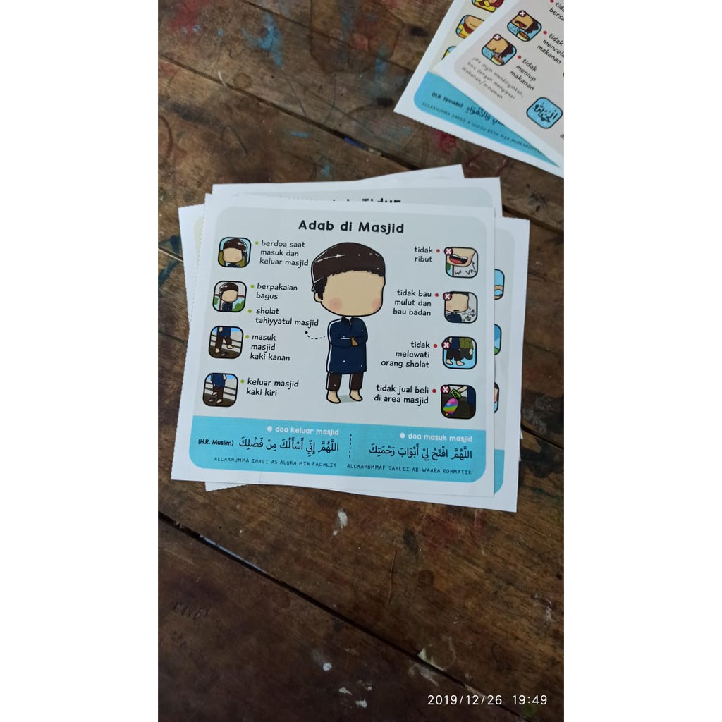 Jual Stiker Adab | Shopee Indonesia