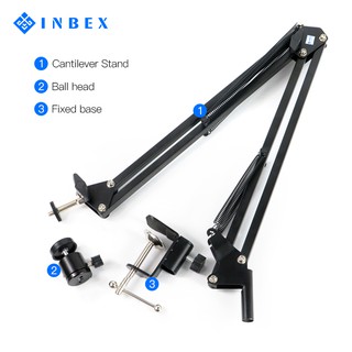 Jual Inbex Smartphone Bracket Overhead Cm Ring Light Flexible Overhead Stander Tripod Video