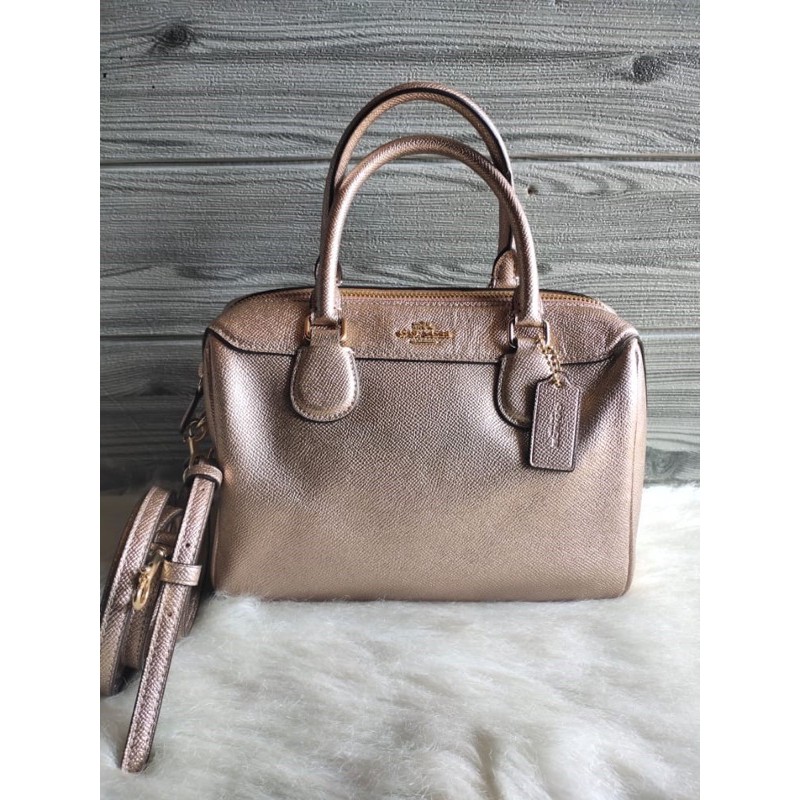 Coach mini cheap bennett rose gold