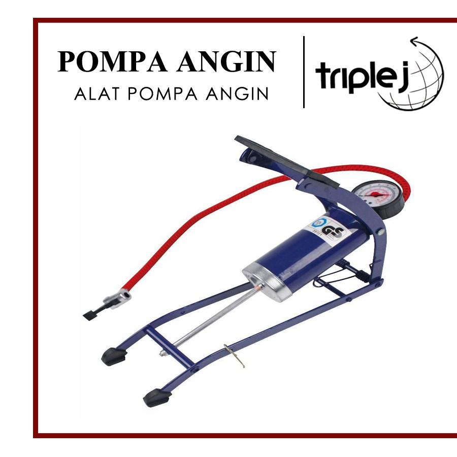 Jual Alat Pompa Angin Injak Kaki Darurat Ban Motor Mobil Kolam Mainan ...