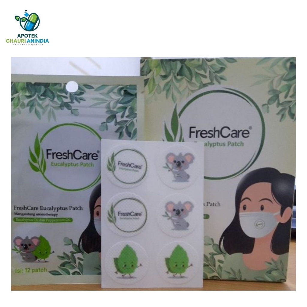 Jual Freshcare Eucalyptus Patch Tempelan Masker (1 Sachet Isi 12 Patch ...