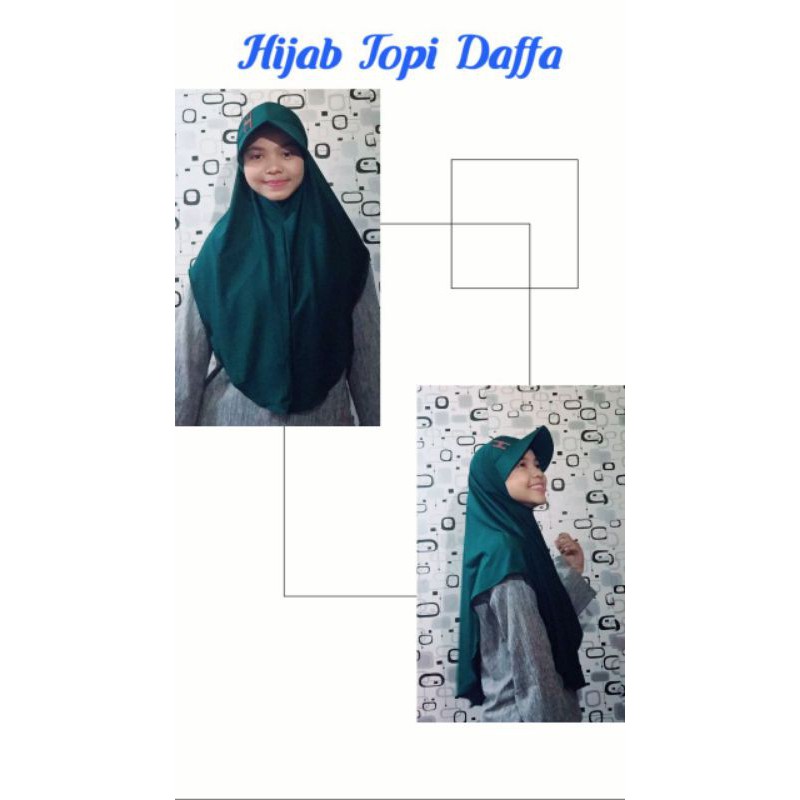 Jual HIJAB TOPI DAFFA/HIJAB INSTAN/FASHION MUSLIMAH cantik untuk goes ...