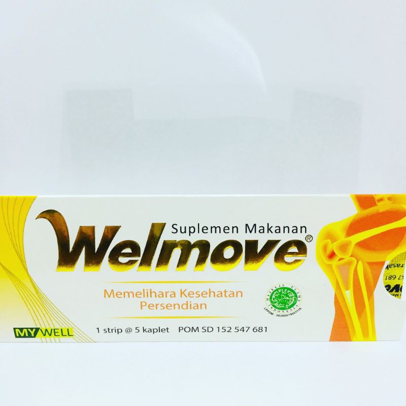 Jual Welmove Tablet Strip Isi 5 Kaplet Suplemen Sendinyeri Sendiradang Sendisendi Kaku 0085