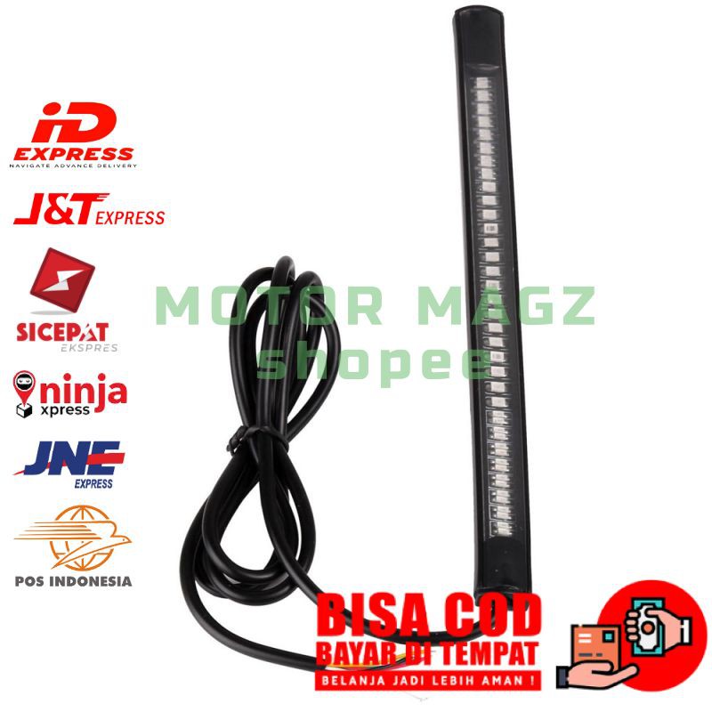 Jual Lampu Led Strip Indikator Rem Dan Sein Sepeda Motor Shopee Indonesia