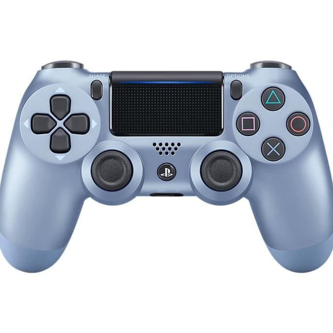 Jual StickStik PS4PS4 DualShock 4 Wireless Controller Titanium Blue