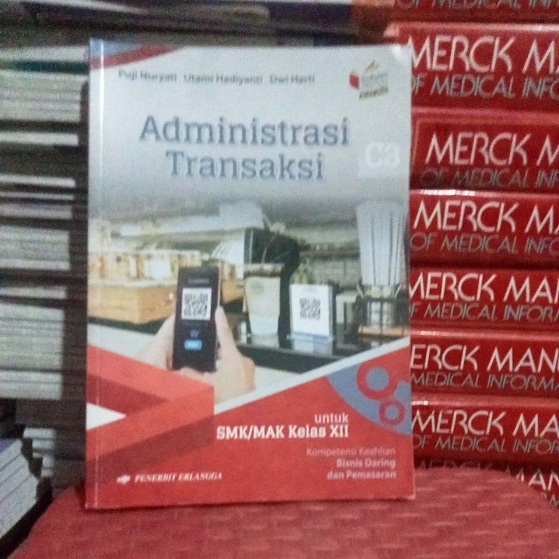 Jual Buku Administrasi Transaksi Untuk SMK Kelas 12 Kompetensi Keahlian ...