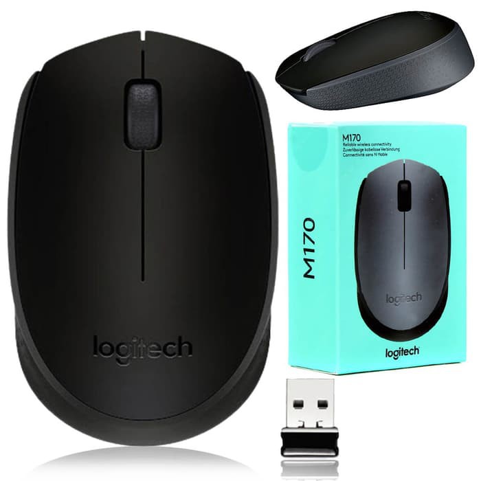 Jual Logitech M170 Wireless Mouse - Resmi | Shopee Indonesia
