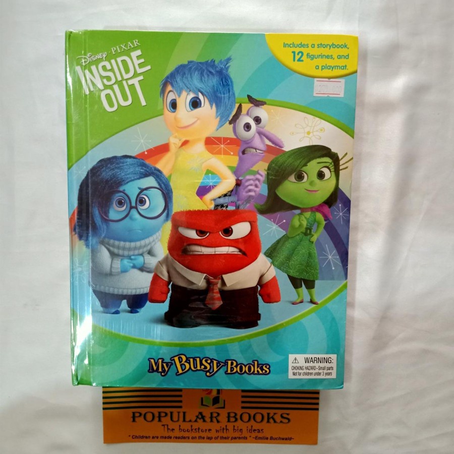 Jual My Busy Books Disney Pixar Inside Out ( Ages 3+ ) | Shopee Indonesia