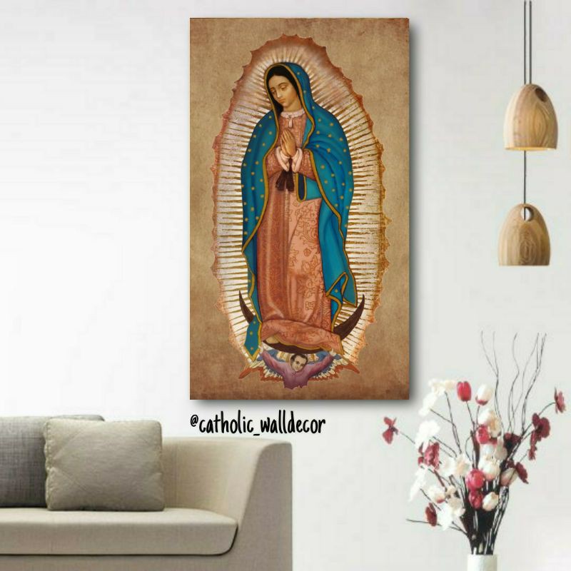 Jual Hiasan dinding rohani Katolik Bunda Maria Santa Perawan Maria dari ...